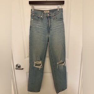 Madewell Straight crop Jeans